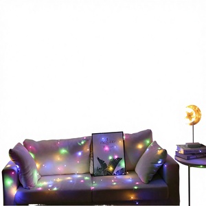 Nouvelle conception, guirlande lumineuse LED en forme de glaçon IP65 de 3 m, rideau de lumières féériques, guirlande de Noël, pour l'extérieur et l'intérieur, pour mariage, fête, maison, jardin - Product Image 3