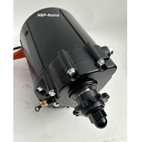 Moteur central refroidi par liquide QS138 90H V3 4000W avec boîte de vitesses, étanche IP65, kit Fardriver ND72680 TFT pour moto électrique