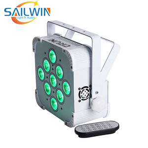 DMX Đèn Chiếu Điểm Sân Khấu DJ Không Dây Đèn Led Par 6 Trong 1 RGBW 9X18W RGBW - Product Image 2