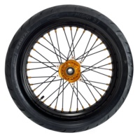 Ensemble de roues Supermoto pour moto électrique Surron Ultra Bee, pneus avant 110/70-17, arrière 140/60-17, jantes en aluminium CNC