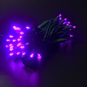 25ft 50 Đèn LED hình nón góc rộng mini ánh sáng dây ngoài trời LED Train chuỗi chuỗi giáng sinh Đảng kỳ nghỉ ánh sáng - Product Image 3