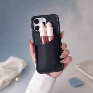 Funda para teléfono cosmética minimalista de silicona a prueba de golpes para iPhone - Product Image 1
