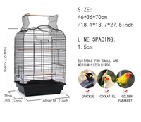 Ventes en gros de cages à animaux de compagnie portables, maisons pour oiseaux, dispositifs de marche pour oiseaux, cages à perroquets pour l'extérieur