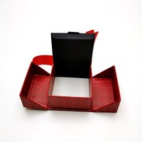 Boîte cadeau rigide à double porte haut de gamme, avec couvercle, logo personnalisé imprimé, boîte à bijoux en carton de luxe avec aimant, matériaux recyclés
