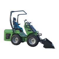 Vente en gros de haute qualité personnalisé à roues 390 Briggs & Stratton moteur à essence 200kg charge nominale charge élevée Moment Skid Steer Loader