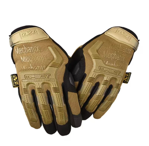 DFG1031 Stock KPU Camping Heavy Duty TPR Protection <b>Knuckle</b> Touchscreen Camouflage Mechenix Technician Working <b>Gloves</b> - Product Image 1