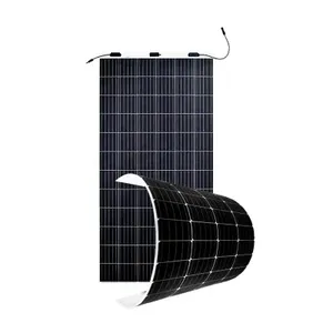 Top Verkauf leichtes Hochleistungs-Sonnen energie Solarzelle flexibles Solar panel 24V 250W für Solaranlage aus China