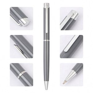 Luxury Executive 1.0 mm Width Metal Ballpoint <b>Pens</b> High Quality Custom Printed Logo Business Writing Promotional Gift Custom - Product Image 6