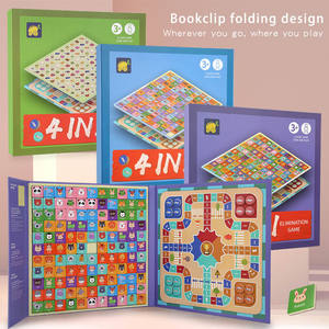 Gioco 2in1 Scacchi e Match-<span class=keywords><strong>3</strong></span>, Scacchi Volanti, Giocattolo Educativo in Legno per Bambini da 0-24 Mesi e 5-7 Anni - Product Image 3