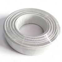 Cable Coaxial RG6 RG59 S-4C-FB de 75 Ohmios, Baja Pérdida, Extensión de Señal de TV, Rollo de 100m 305m 1000m para Ingeniería y Construcción