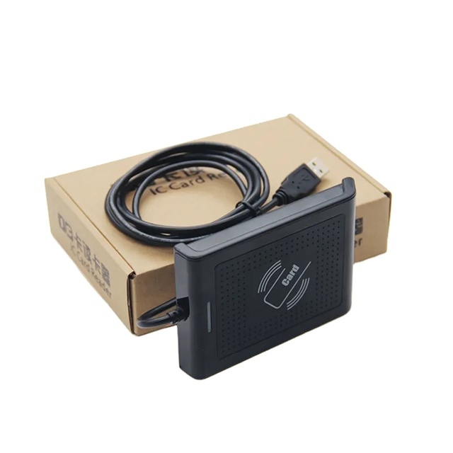 13.56MHz ISO14443, ISO 15693 and NFC Chip Smart Products USB RFID Reader and Writer for the RFID Tags and RFID Cards