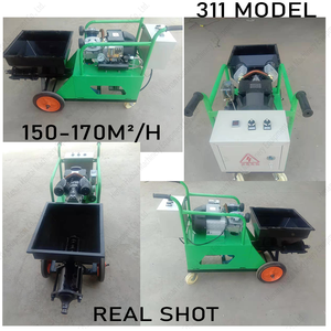 Otomatik harç püskürtme makinesi 511 200 ㎡/h püskürtme alanı duvar çimentosu püskürtme sıva makinesi harç sıva püskürtme makinesi - Product Image 4