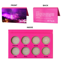 Palette de Fards à Paupières Vegan Pigmentés, Personnalisables DIY pour Votre Marque, Étiquette Privée