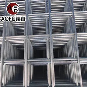 Chinesischer Lieferant Hochwertige verzinkte geschweißte Drahtgitter platten hochfeste 2x2 Konstruktion szaun platten Metallgitter platten