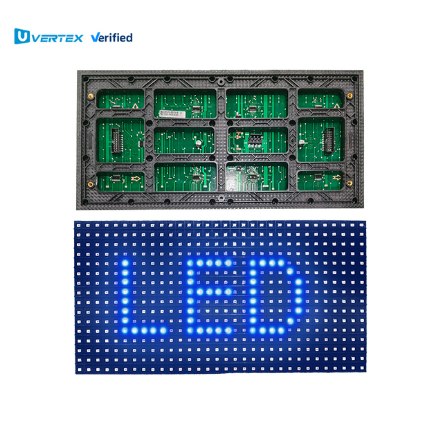 Wholesale P10 Blue LED Display Module 320 * 160mm High Brightness Waterproof Factory Direct Delivery