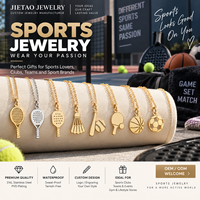 Collier pendentif médaille personnalisé en acier inoxydable étanche pour tournois de tennis, pickleball et padel – Cadeaux événementiels et souvenirs sportifs