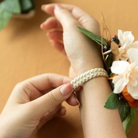 Bunga Buatan Sutra Cina Modern Sederhana Antik Elegan Mewah Buatan Tangan Baru Bros Boutonnieres Korsase Perjamuan Pengantin Pria