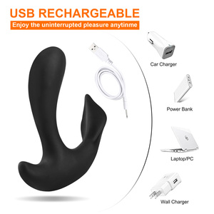 Sexbay Novo Controle Remoto 10-velocidade Casal Masculino Aquecimento Função Massageador de Próstata Silicone Impermeável Butt Plug - Product Image 4