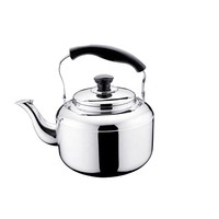 Bouilloire sifflante en acier inoxydable de 4 litres, compatible induction, pour usage domestique, idéale pour faire bouillir l'eau