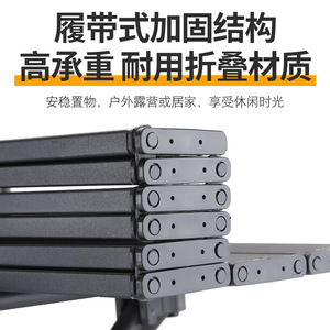 Outdoor <b>Folding</b> <b>Table</b> Aluminum Alloy Portable Rectangular 69x47x42cm Camping Picnic Barbecue Use - Product Image 4