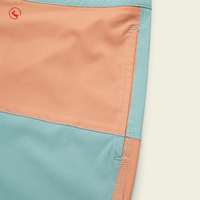 Shorts de bain pour hommes sur mesure OEM, taille haute, sans couture, imperméables, imprimés colorblock, grandes tailles