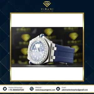 Venta al por mayor de fábrica nuevo reloj unisex impermeable elegante de lujo de acero inoxidable con doble movimiento PARA LA VENTA DE EXPORTACIÓN DE LA India - Product Image 4