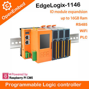 Программируемый логический контроллер OpenEmbed <span class=keywords><strong>PLC</strong></span> на базе Raspberry Pi с Wi-Fi, 4G LTE, RS485, HMI, 4 ГБ ОЗУ, 32 ГБ EMMC для промышленного управления (в продаже) - Product Image 1