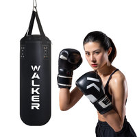 Équipement de boxe professionnel sacs de frappe sacs de sable coup de pied boxe MMA entraînement sport cuir boxe cible sac