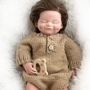 Poupée réaliste pour nouveau-né, 20 pouces, bébé fille endormi, réaliste, avec couche - Product Image 1