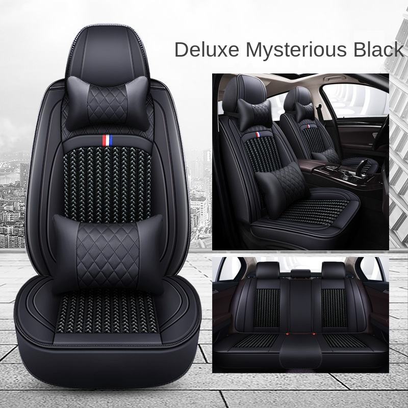 Luxury Car Car Seat Cover With Bow Luxury Car Interior Accessories