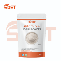 Fabricant de vitamines, vitamine E de haute qualité 400 UI en poudre pour un soutien nutritionnel