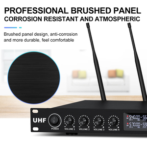 Chuyên Nghiệp Df208 8-Kênh Không Dây Năng Động Kim Loại Mic Cầm Tay <span class=keywords><strong>Microphone</strong></span> Cho Sân Khấu Ngoài Trời Với Tiếng Ồn Hủy Bỏ Chức Năng - Product Image 3