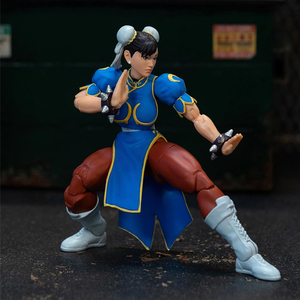 NECA Street <span class=keywords><strong>Fighter</strong></span> II PVC Action Figure Chun Li Ryu Gouki Guile Jouets pour enfants et adultes Films Cartoon Figuarts Chun Li - Product Image 5
