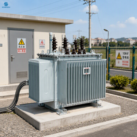 Transformateur immergé dans l'huile 35 kV, 800~2000 kVA, triphasé élévateur/abaisseur, 50/60 Hz, norme IEC, pour centrales solaires et éoliennes, certifié CE
