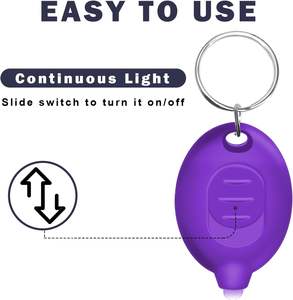 Promotion Low Price Customizable Simple Mini Blacklight <b>UV</b> Flashlight <b>LED</b> <b>UV</b> Keychain Light with High Brightness - Product Image 2