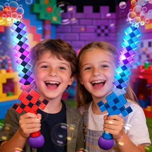 <span class=keywords><strong>Sabre</strong></span> <span class=keywords><strong>laser</strong></span> LED 5 couleurs à bulles lumineuses, avec musique, amusant, pour enfants, Noël, Nouvel An, Halloween, jouets d'extérieur - Prix usine - Product Image 5
