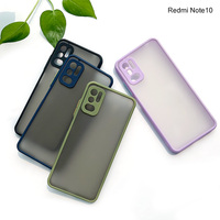 Coque souple en TPU pour Xiaomi, compatible modèles Mi 10, Hawkey, Redmi Note 10, 10s, 9, 8 Pro, 5G, rigide, translucide, mat, Flexible