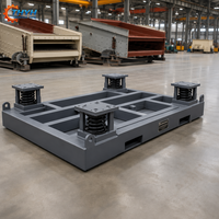 Plateforme de base de chargeur vibrant soudée sur mesure |   Sablée par projection de billes |   Acier Q235/Q345/Q355 |   ISO 9001 SGS |   pour le transport de matériaux en vrac