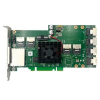 Tarjeta de Red PCIe 3.0 X8 con 24 Conectores Mini SAS HD de 6 Gb/s, Procesador de Doble Núcleo LRSA6X36-24I, Diseño Delgado MD2, Componentes de Computadora