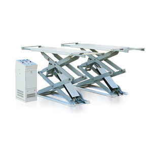 Гидравлический ножничный подъемник для автомобилей, грузоподъемность 4 тонны (4000 кг, 3,5 т), стальной, сверхмощный, мобильный подъемник для транспортных средств - Product Image 1