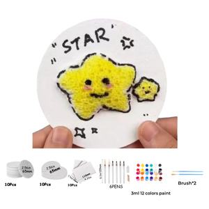 ชุดอุปกรณ์วาดภาพผ้าใบกระดาษเปล่าสุดวิเศษสำหรับเด็ก3D ระบายสีบนผืนผ้าใบมายากลแบบ DIY ด้วยน้ำ - Product Image 1