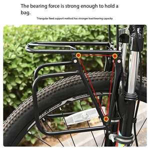 <span class=keywords><strong>Portaequipajes</strong></span> Delantero para Bicicleta, Accesorio de Ciclismo al Aire Libre, Carga de 15kg - Product Image 6