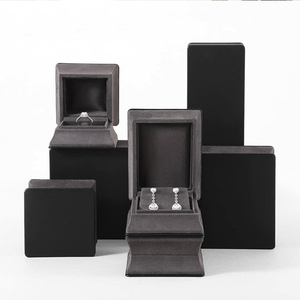 Premium PU Leather Ring Case Creative Mini Jewelry Organizer Unique Waist Design <b>Gift</b> <b>Box</b> for Stud <b>Earrings</b> - Product Image 6