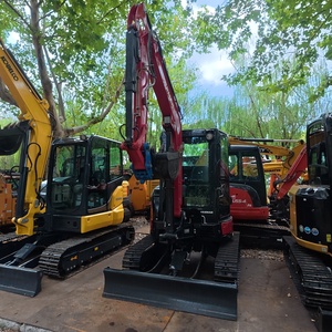 โรงงานจำหน่ายรถขุดขนาดเล็ก 3.5 ตัน ยี่ห้อ Yanmar Vio35 มือสอง สภาพ 90% พร้อมเครื่องยนต์ทรงพลังสำหรับงานโครงการขนาดเล็ก - Product Image 2