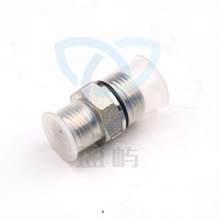 Adaptateur Modèle 1C0-16-08 Compatible avec les Pièces de Rechange du Spreader ZPMC, Pièces de Machines de Construction Portuaire