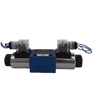 Válvula de Control Direccional Integral de 6 Vías Serie 4WE6E6, Operada Manualmente con Solenoide - Product Image 4