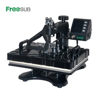 Freesub nouveautés 8 en 1 presse à chaud combo pour tshits tasses chapeau/casquettes assiettes P8100
