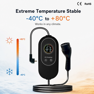 Stazione di Ricarica Portatile 16A 3.5KW per Bici Elettriche, Caricatore EV Portatile 7KW 32A <span class=keywords><strong>Tipo</strong></span> <span class=keywords><strong>2</strong></span> - Product Image 2