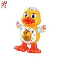 Jouets pour enfants très demandés : Canard dansant avec lumières et musique, qui peut bouger le corps, jouets électriques marcheurs