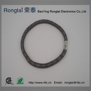 Tube tressé en fibre de verre résistant aux hautes températures Rongtai, forme annulaire, pour applications d'étanchéité - Product Image 5